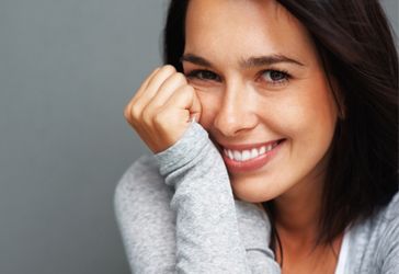 Image of happy, smiling woman